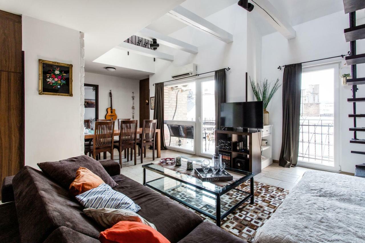 Terrace Apartment Sky Lounge Budapest Bagian luar foto