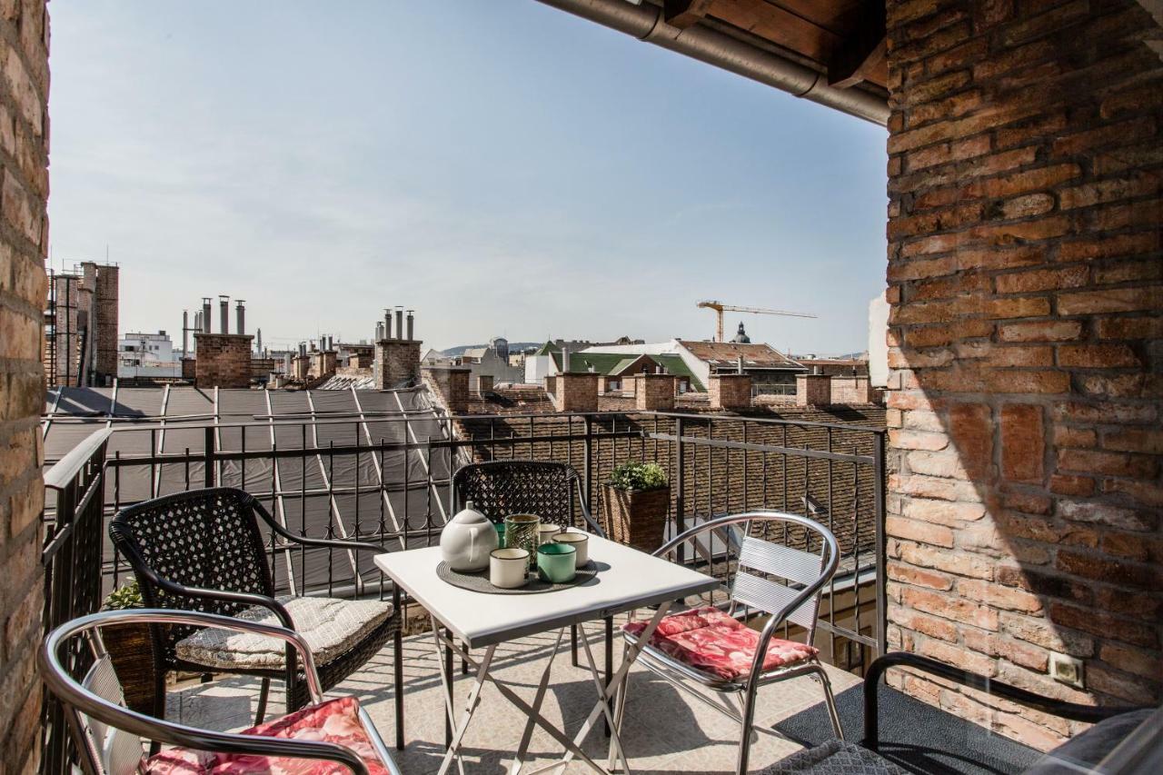 Terrace Apartment Sky Lounge Budapest Bagian luar foto